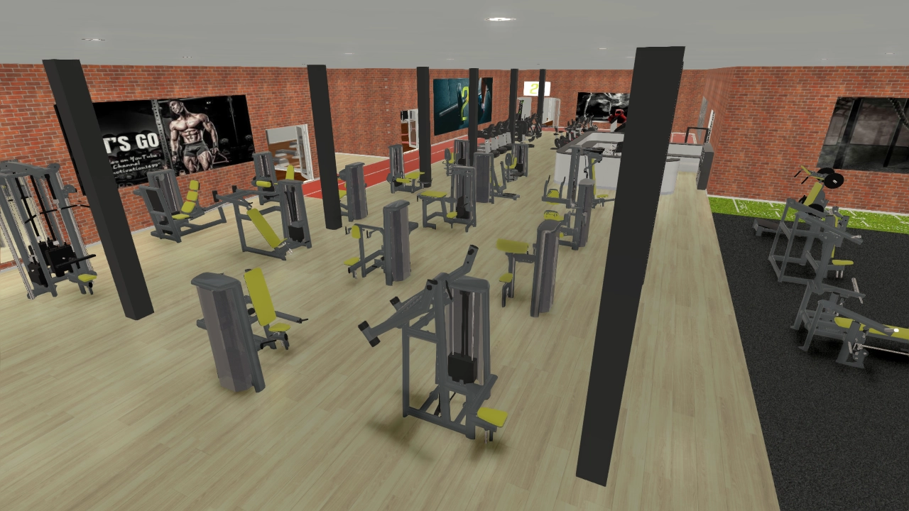 Gym80 Trainingsbereich